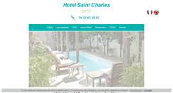 Desktop Screenshot of hotelsaintcharles.fr
