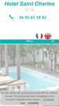 Mobile Screenshot of hotelsaintcharles.fr